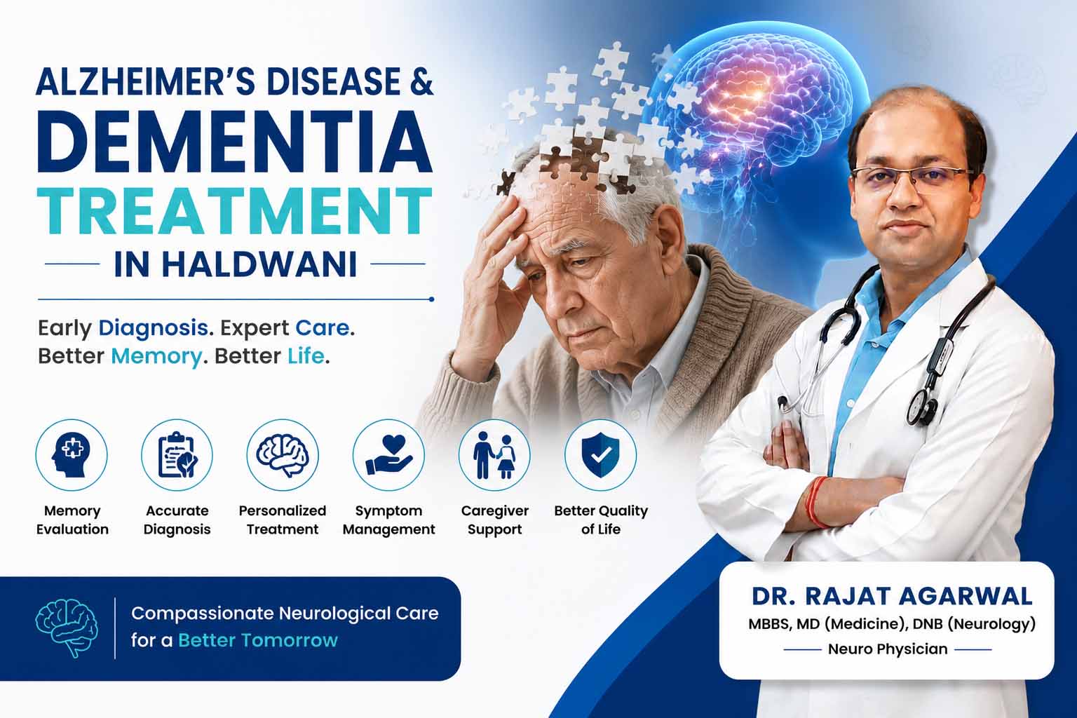 Alzheimer's Disease & Dementia Treatment in Haldwani